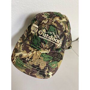 Napa Outdoors Camo Camouflage Hat One Size Fits Most Cotton Adjustable Strap